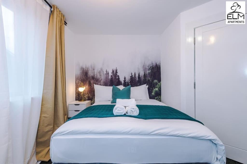 Cozy 1 Bedroom Apartment, Prime Location , Free Parking Манчестер Экстерьер фото